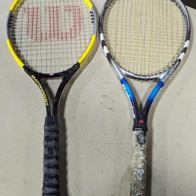 Wilson & Babolat Tennis Rackets