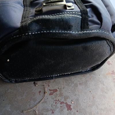 Nice SPARKY Electrician's Pouch with a hammer - tape measure and more