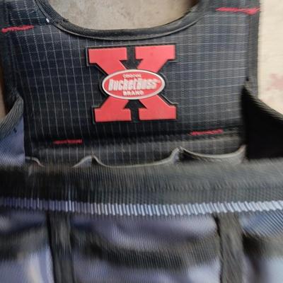 Nice SPARKY Electrician's Pouch with a hammer - tape measure and more