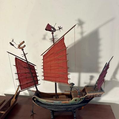 Antique Wood Boat