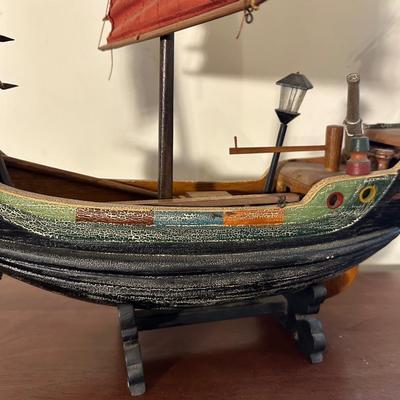 Antique Wood Boat