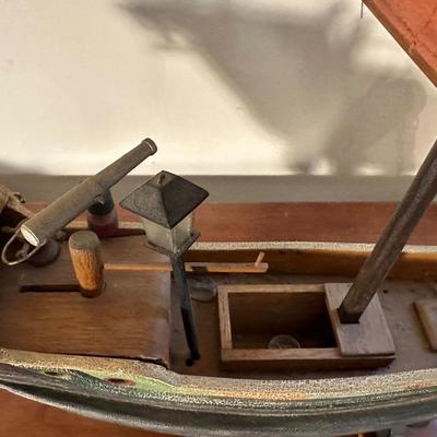 Antique Wood Boat