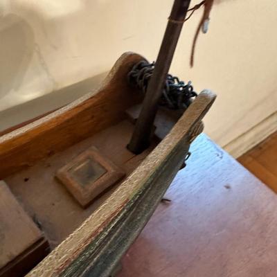 Antique Wood Boat