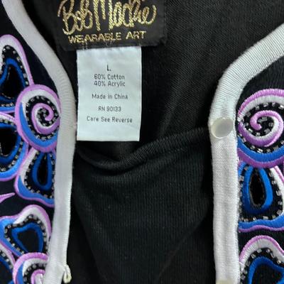 BOB MACKIE Wearable ART - Jacket and Shirt 