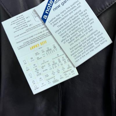 Centigrade Leather Coat NEW 