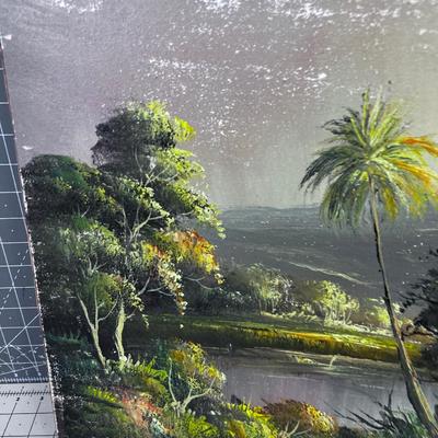 Oil On Canvas LAND SCAPE 