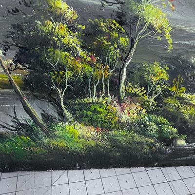 Oil On Canvas LAND SCAPE 