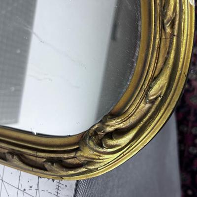 Antique Gold Framed Mirror 