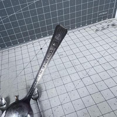 4 Souvenir Spoons