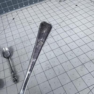 4 Souvenir Spoons