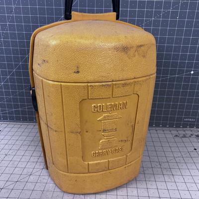 Coleman Number 200 Lantern RED with Yellow Case 1978 MFG
