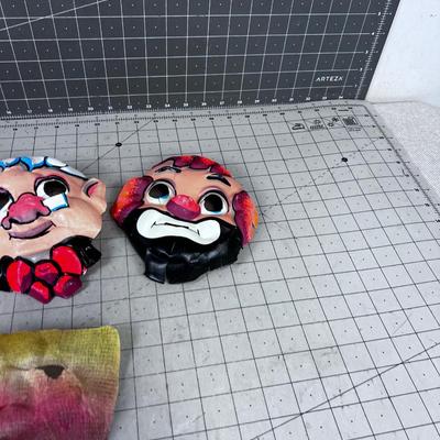 HIGHLY Collectible Vintage MASKS (4) 