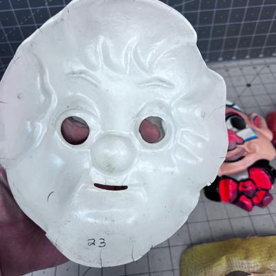 HIGHLY Collectible Vintage MASKS (4) 