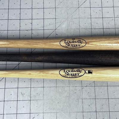 3 Miniature Souvenir Bats: Boston Red Socks, World Series and Unmarked