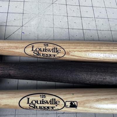 3 Miniature Souvenir Bats: Boston Red Socks, World Series and Unmarked
