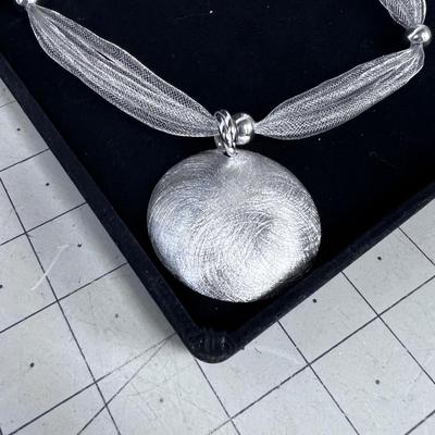 Sterling Silver, Filigree Silver Chain 