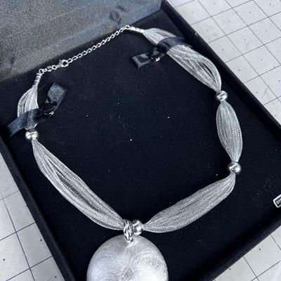 Sterling Silver, Filigree Silver Chain 