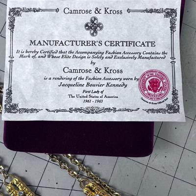 Camrose & Kross Gold Toned Necklace 