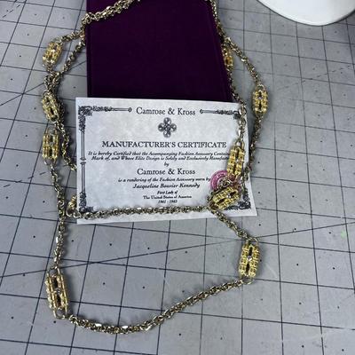 Camrose & Kross Gold Toned Necklace 