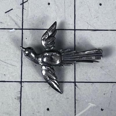 925 STERLING SILVER BIRD PIN. 