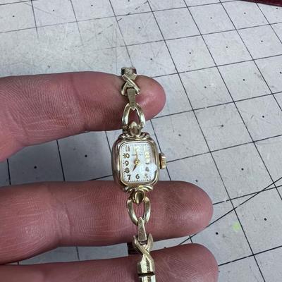 Hamilton 10K Gold Filled Ladies Watch 