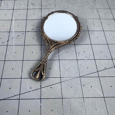 DARLING Gold and Bejeweled Small Mirror