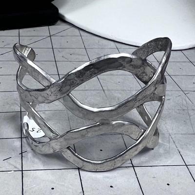 925 SILVER Cuff Bracelet 