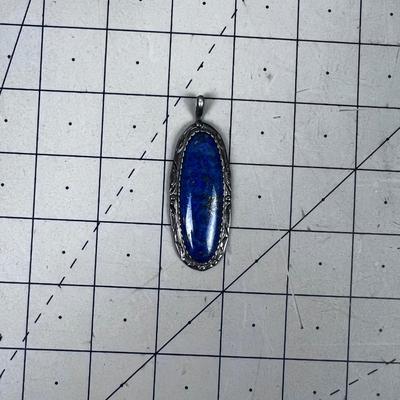 Nice, Blue Lapis Lazuli Pendant LARGE 