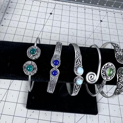Giant Lot of Bracelets (8) Some 925
