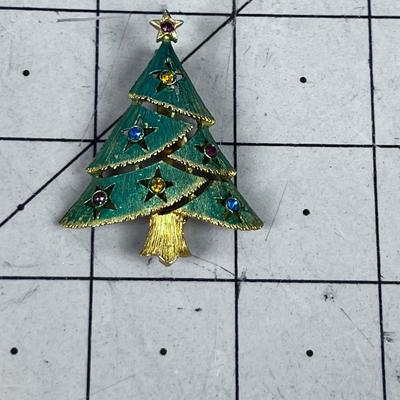 Nifty Bejeweled NO MARK X-MAS TREE! 