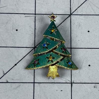 Nifty Bejeweled NO MARK X-MAS TREE! 