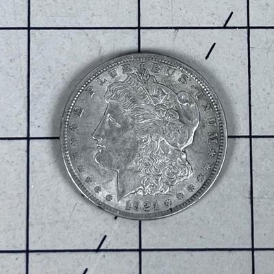 1921 MORGAN SILVER DOLLAR 
