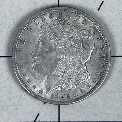 1921 MORGAN SILVER DOLLAR 