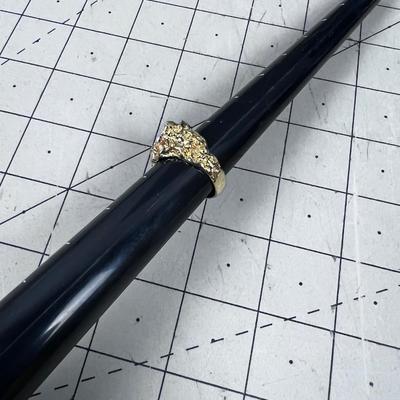 18 K HGE Gold Nugget RING 