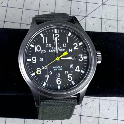 Timex Expedition INDIGLO Watch, Military Style Band