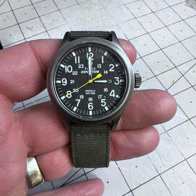 Timex Expedition INDIGLO Watch, Military Style Band