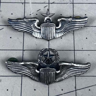 US Army Airforce Aviator Wings PAIR 