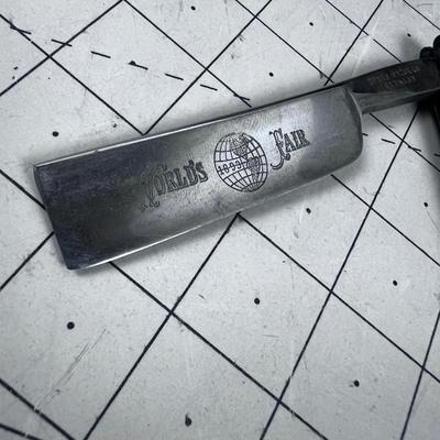 GOOEY Worlds Fair Straight Razor 