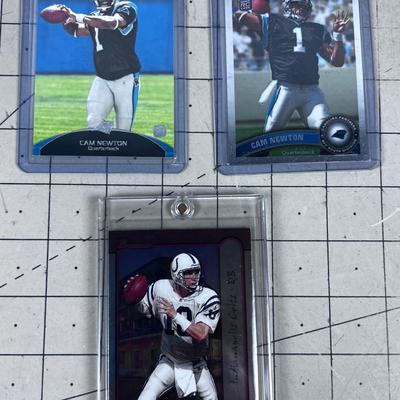 Football Cards COLLECTIBLE includes Cam Newton and Payton Manning