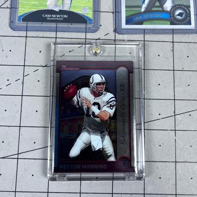 Football Cards COLLECTIBLE includes Cam Newton and Payton Manning