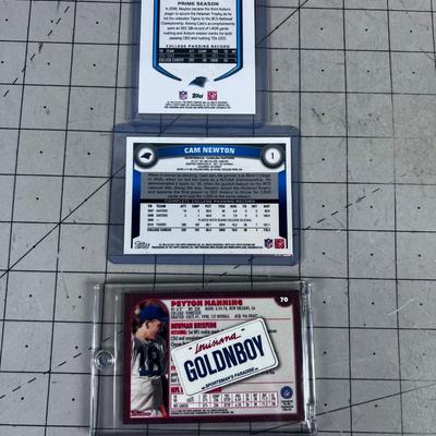 Football Cards COLLECTIBLE includes Cam Newton and Payton Manning