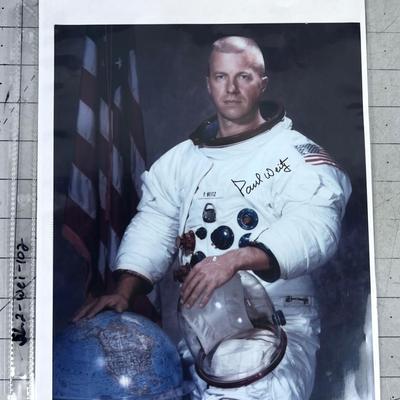 Autographed Photograph of Paul WEITZ United States Astronaut with COA 