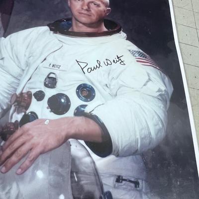 Autographed Photograph of Paul WEITZ United States Astronaut with COA 