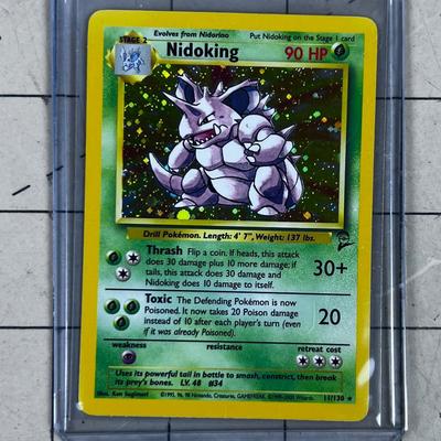 PokÃ©mon Basic  Set Card NIDOKING Holograph