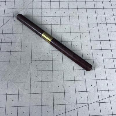 Walnut and Brass ICE PICK 