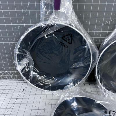 3 Piece Kitchen Aid Fry Pan Set Brand NEW 