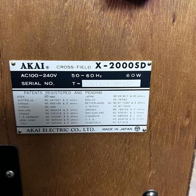 AKAI Model X -2000SD Reel to Reel