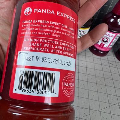 Mostly 2024 Dates of PANDA SAUCES and Flavorings