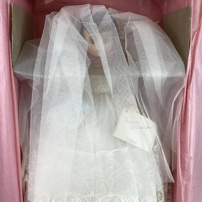  vintage MADAME ALEXANDER DOLL ELISE BRIDE 1695 NIB