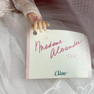  vintage MADAME ALEXANDER DOLL ELISE BRIDE 1695 NIB